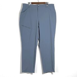 AKHG Alaskan Hardgear Pants Men Sz 20W Blue Roadless Performance Tech Hiking